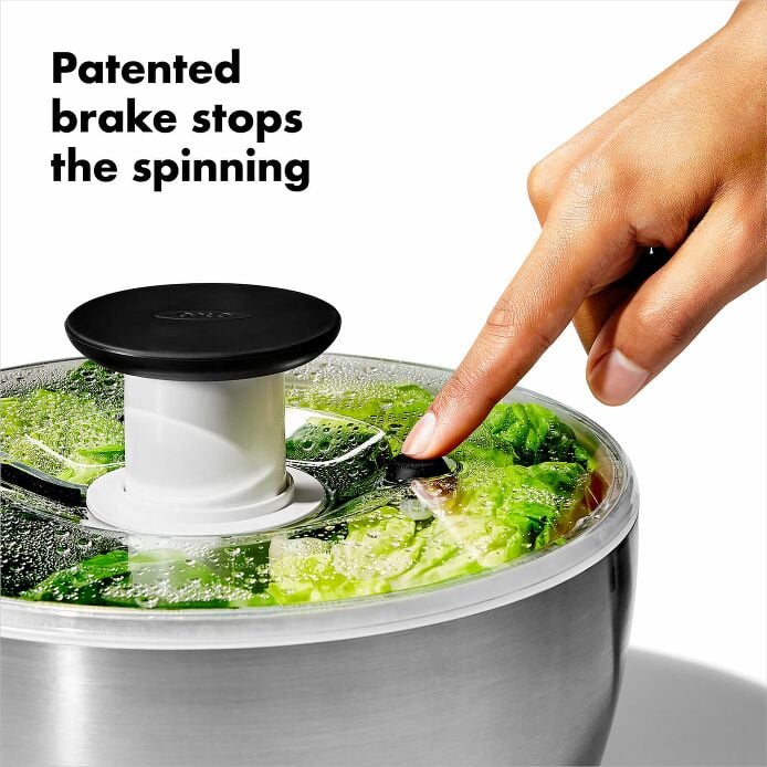 Steel Salad Spinner - Image 7
