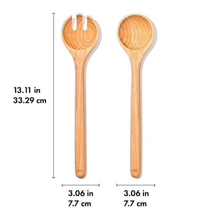 Beechwood Salad Servers – 2-Piece Set - Image 12