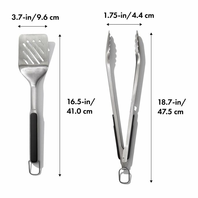 OXO Good Grips Grilling Turner and Tongs Set - Image 7