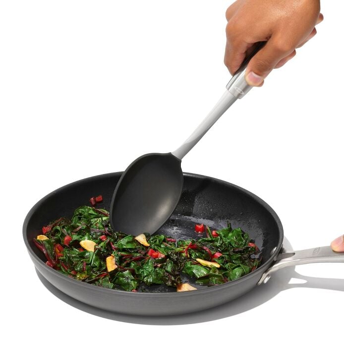 OXO Steel Silicone Cooking Spoon - Image 4