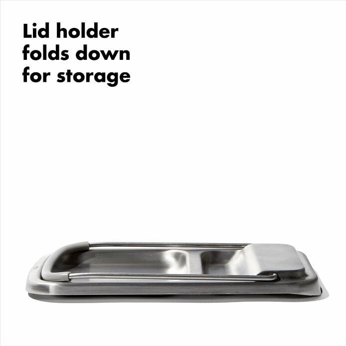 Stainless Steel Spoon Rest with Lid Holder - Image 5