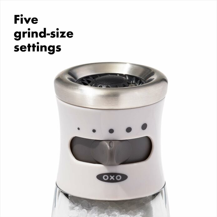 Contoured Mess-Free Salt Grinder - Image 4