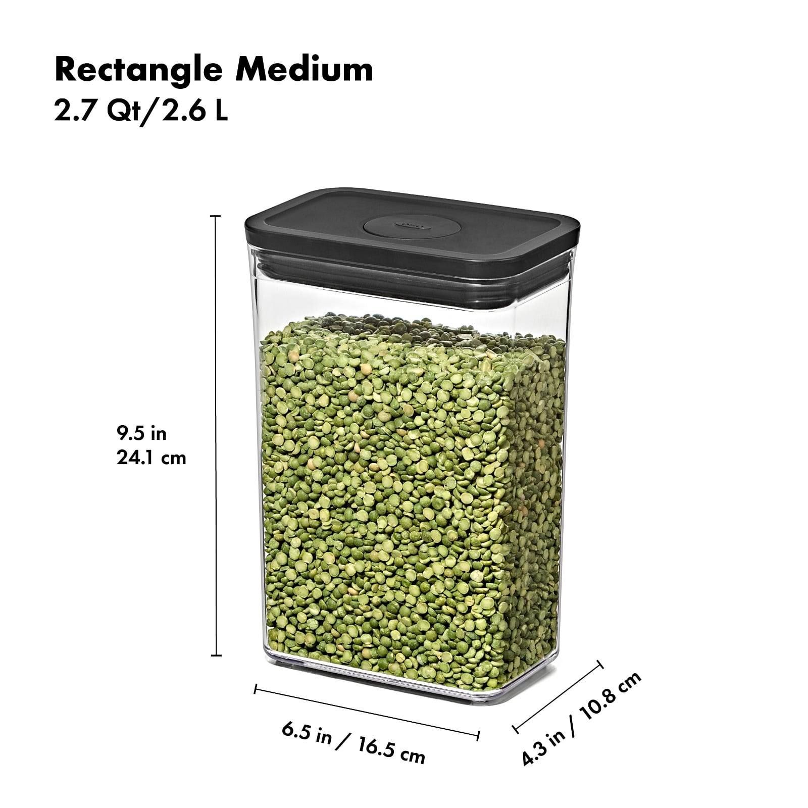 5-Piece POP Container Set - Matte Black - Image 7