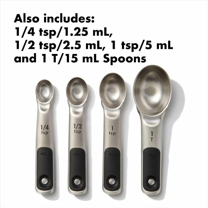 Stainless Steel Measuring Cups and Spoons Set - Image 5
