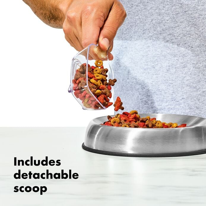 OXO Good Grips Pet POP Container – 4.4 Qt/4.2 L with Scoop - Image 5