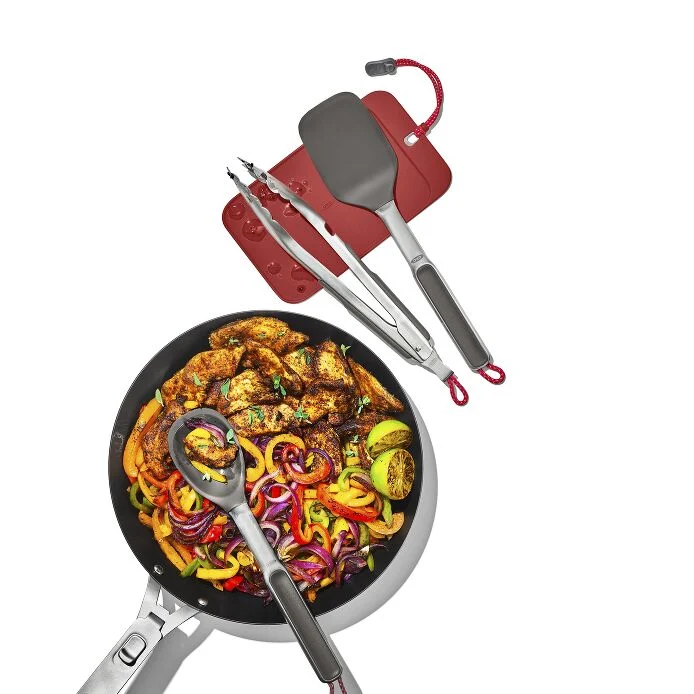 OXO Outdoor 4 -Piece Camp Stove Cooking Set - Image 6