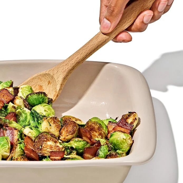 2 Qt Square Stoneware Baking Dish - Biscuit - Image 5