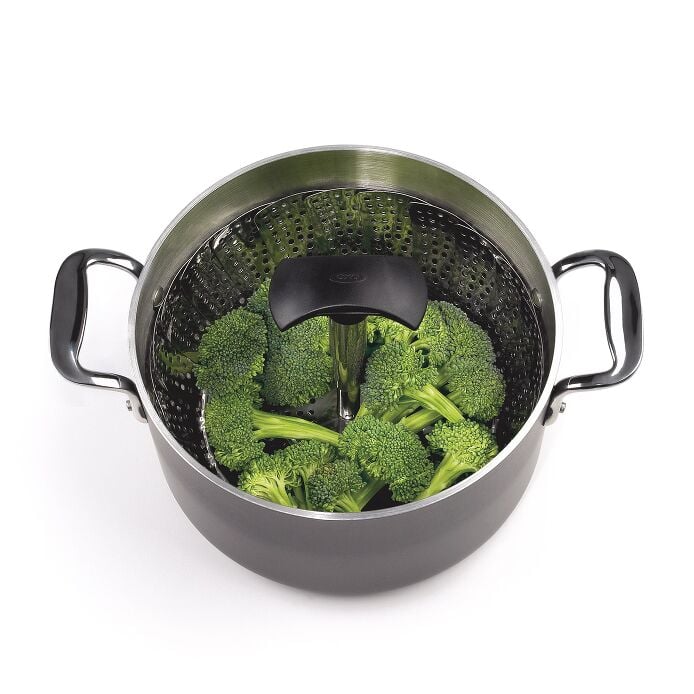 Stainless Steel Steamer with Extendable Handle - Image 7