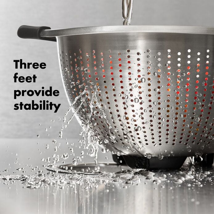 5 Qt Stainless Steel Colander - Image 5