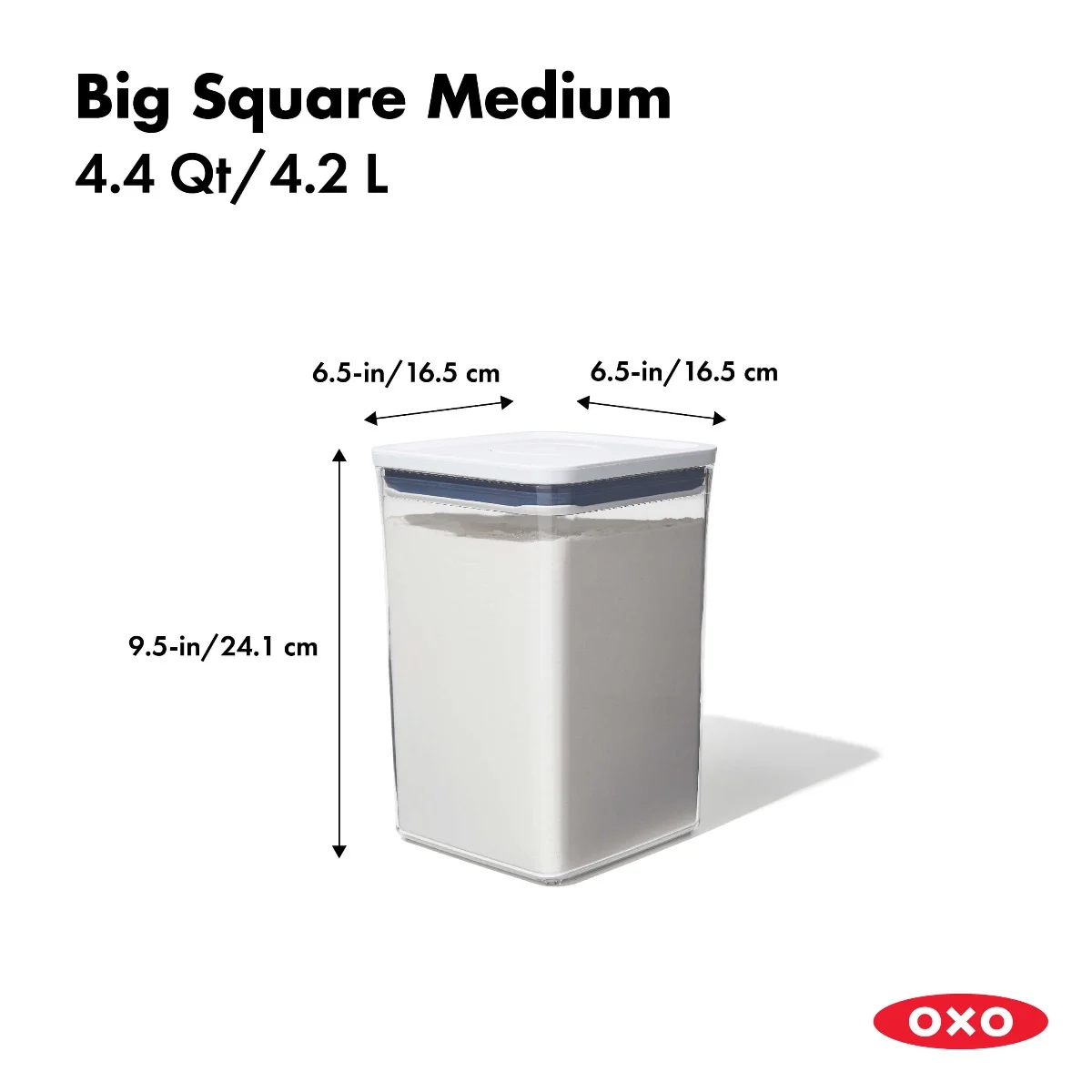 POP Container - Big Square Medium (4.4 Qt.) - Image 3
