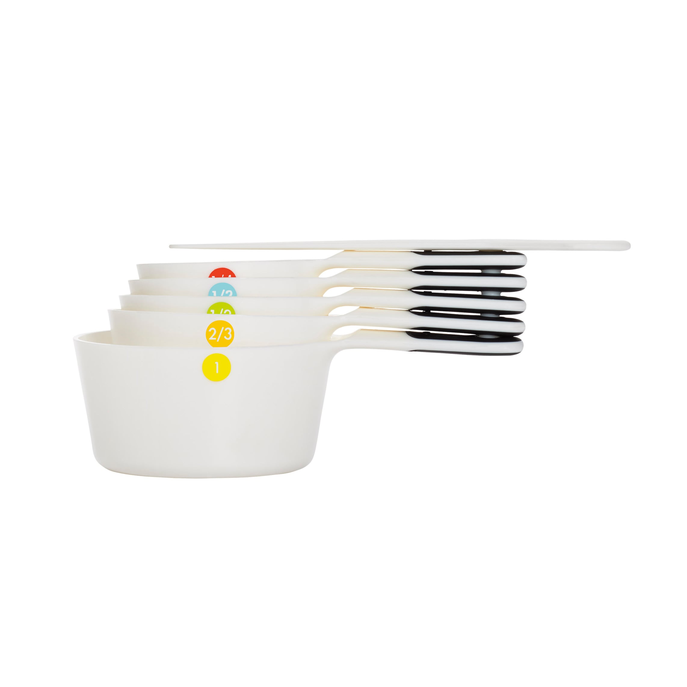 6 Piece Plastic Measuring Cups — SKU 11111102B