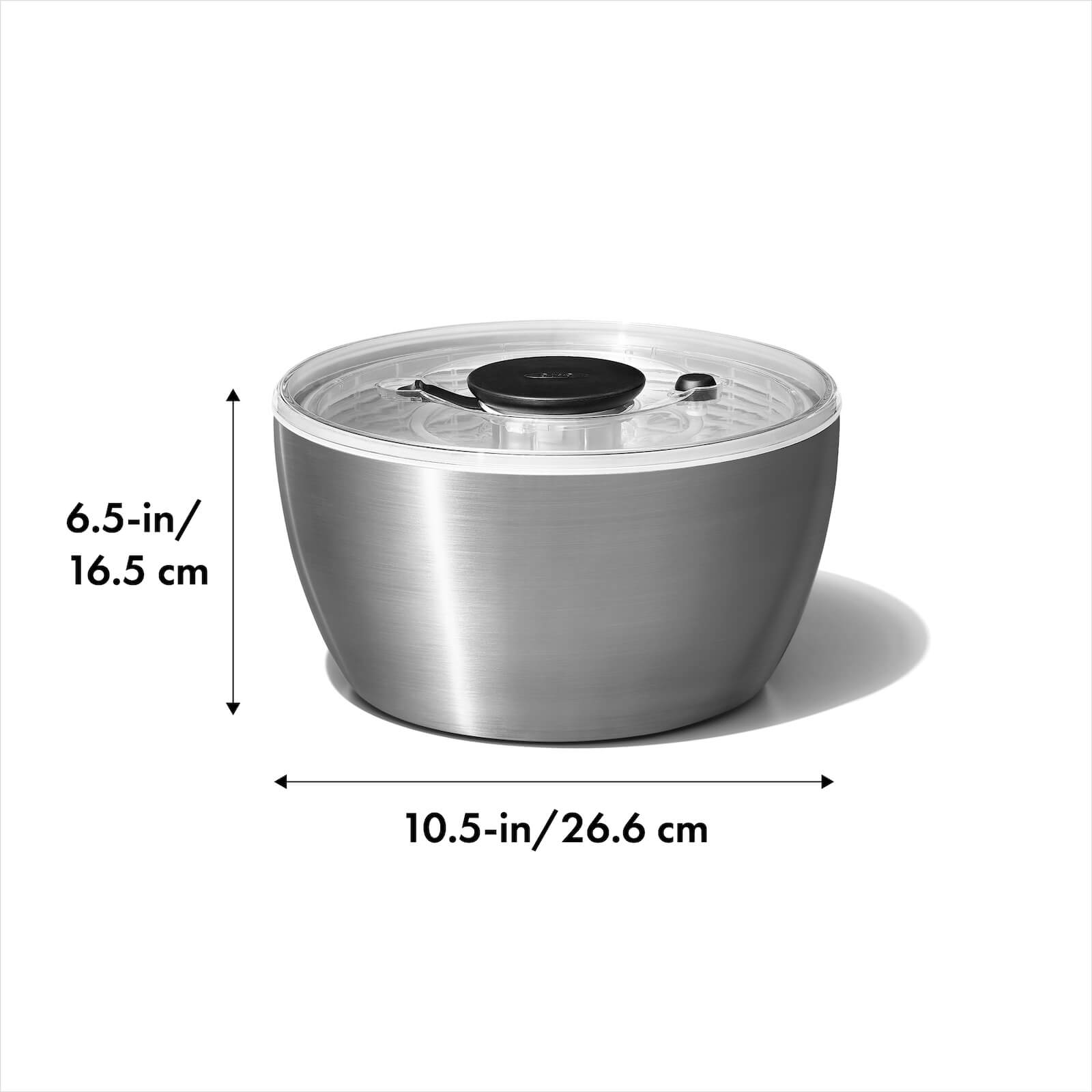 Steel Salad Spinner - Image 2