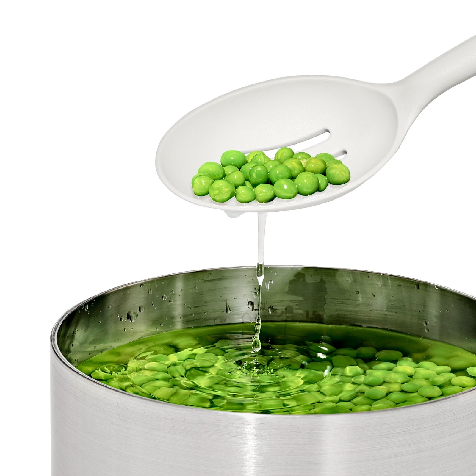OXO Good Grips Nylon Slotted Spoon — Oat - Image 4