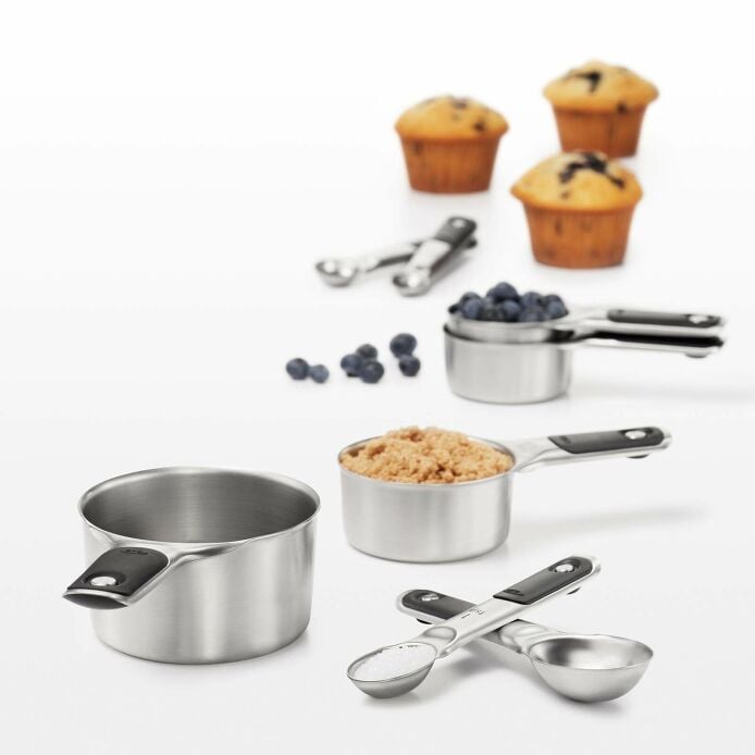 Stainless Steel Measuring Cups and Spoons Set - Image 9