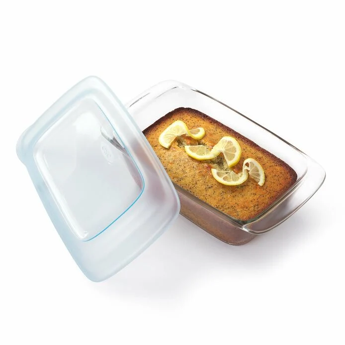1.6 Qt Loaf Baking Dish with Lid - Image 2