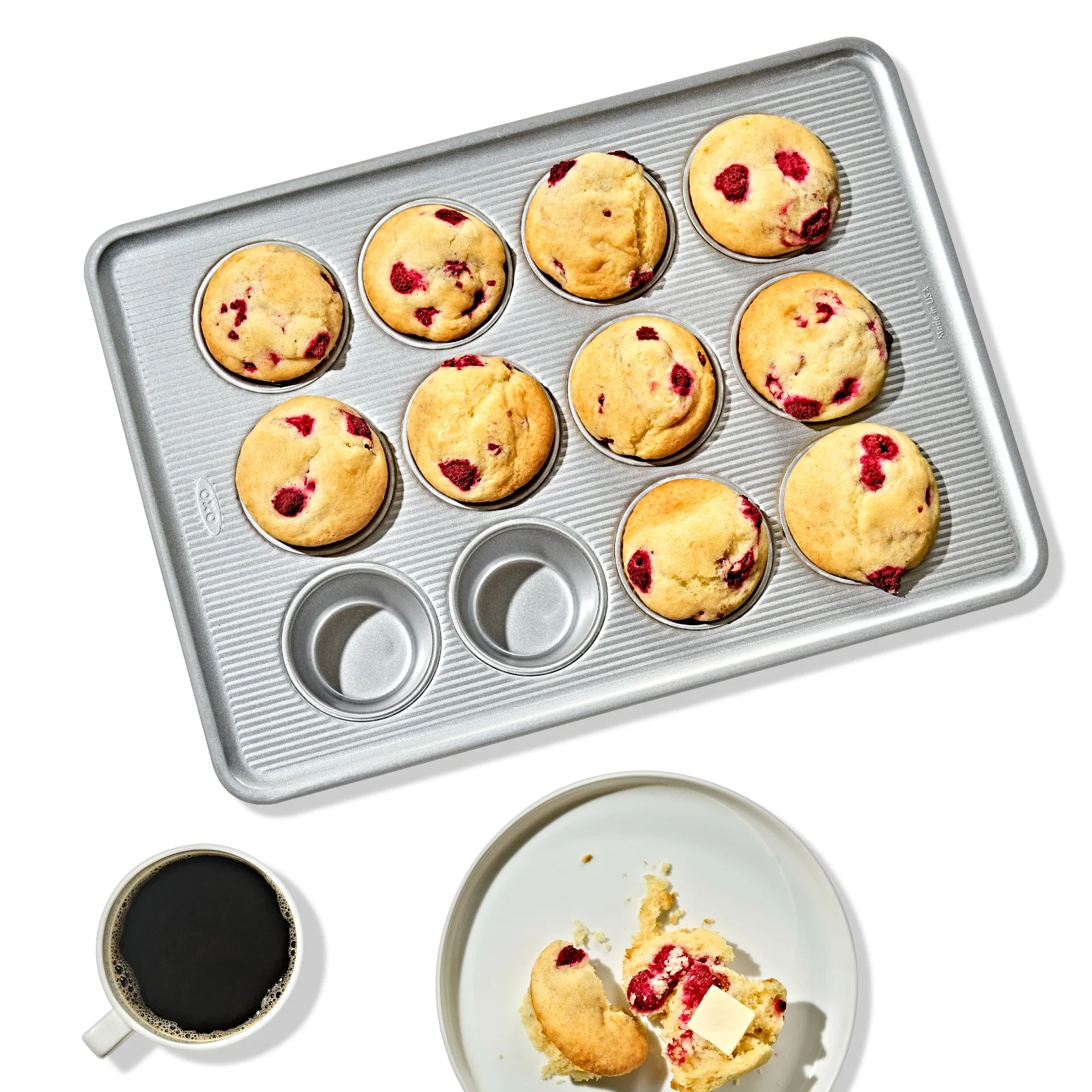 Non-Stick Pro Clear Coated 12 Cup Muffin Pan - Image 4
