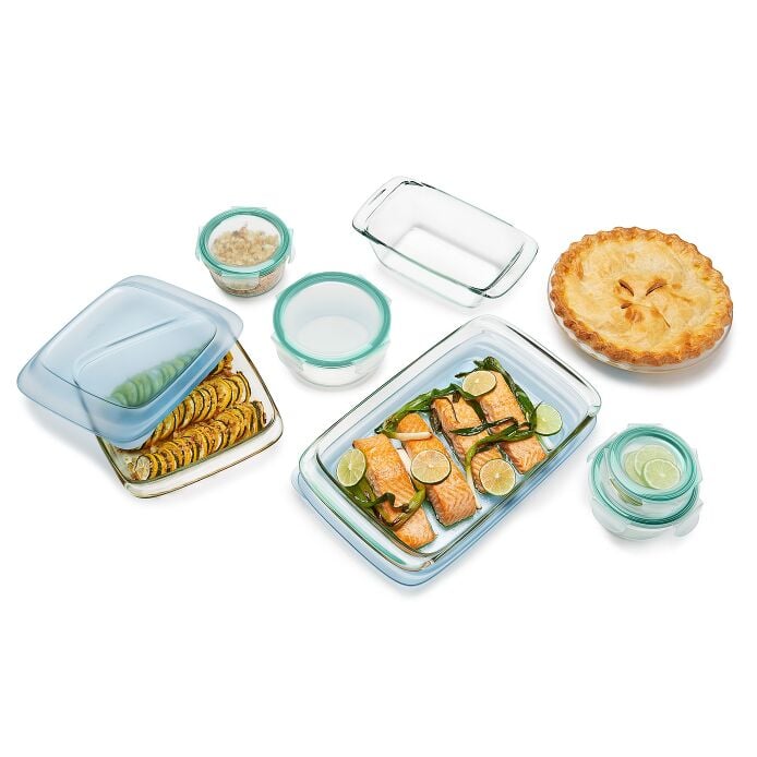14-Piece Glass Bake, Serve & Store Set - Image 3