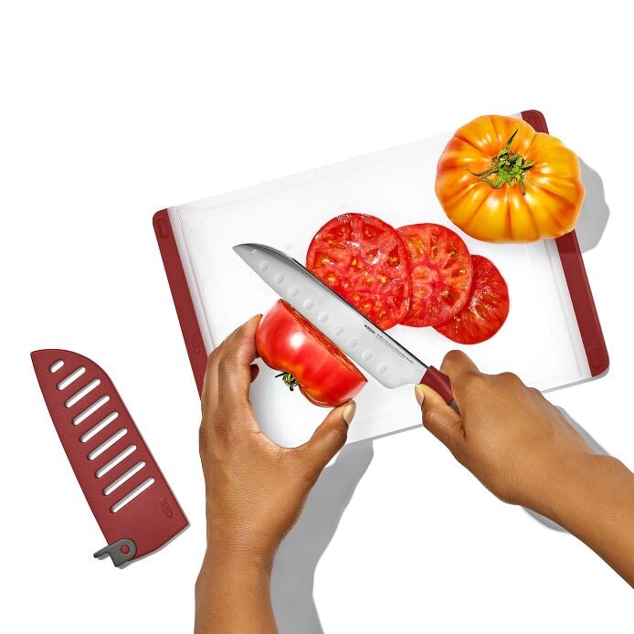 OXO Outdoor 5.5in Santoku Knife with Locking Sheath - Image 3