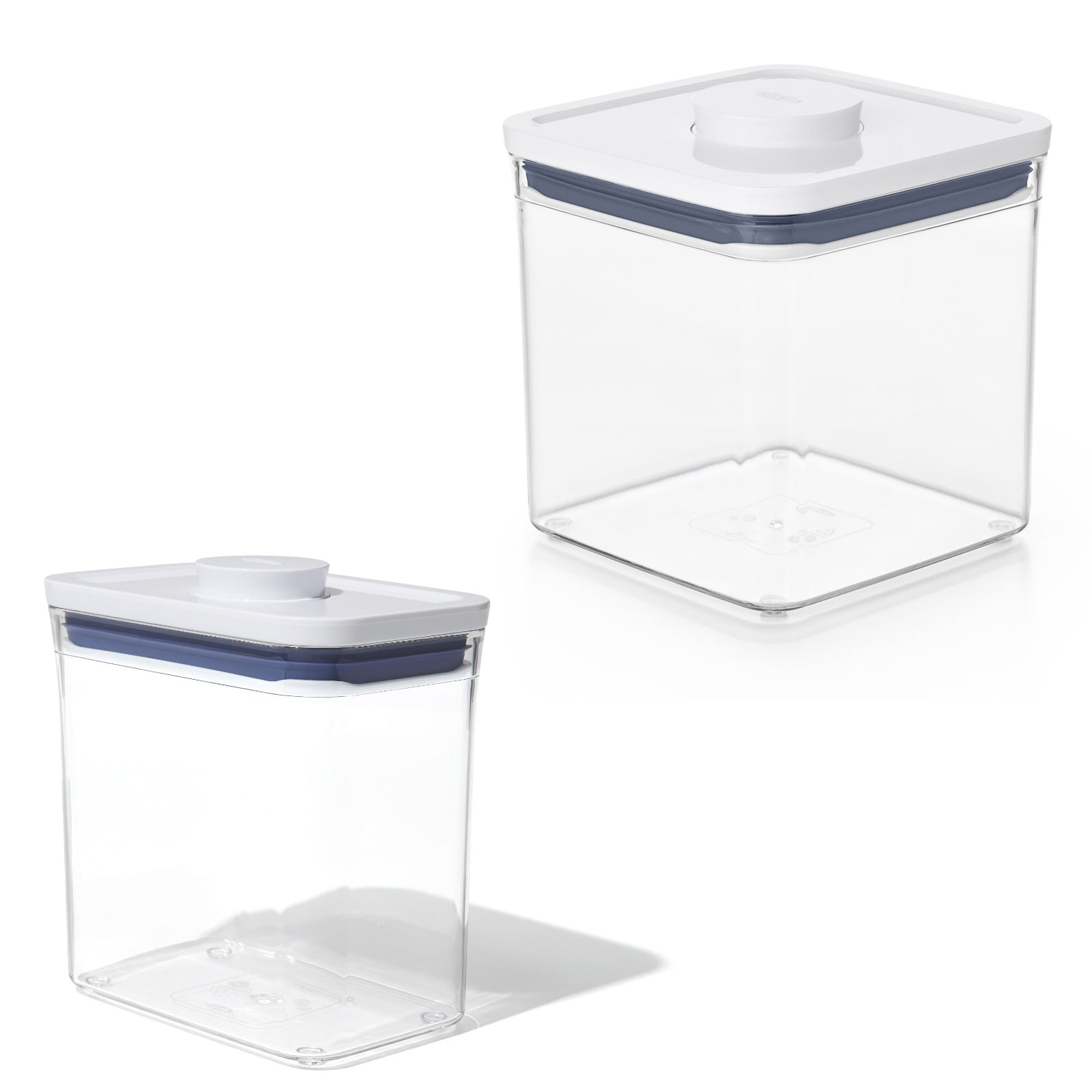 POP Container - Rectangle Short (1.7 Qt.) & POP Container - Big Square Short (2.8 Qt.) Bundle