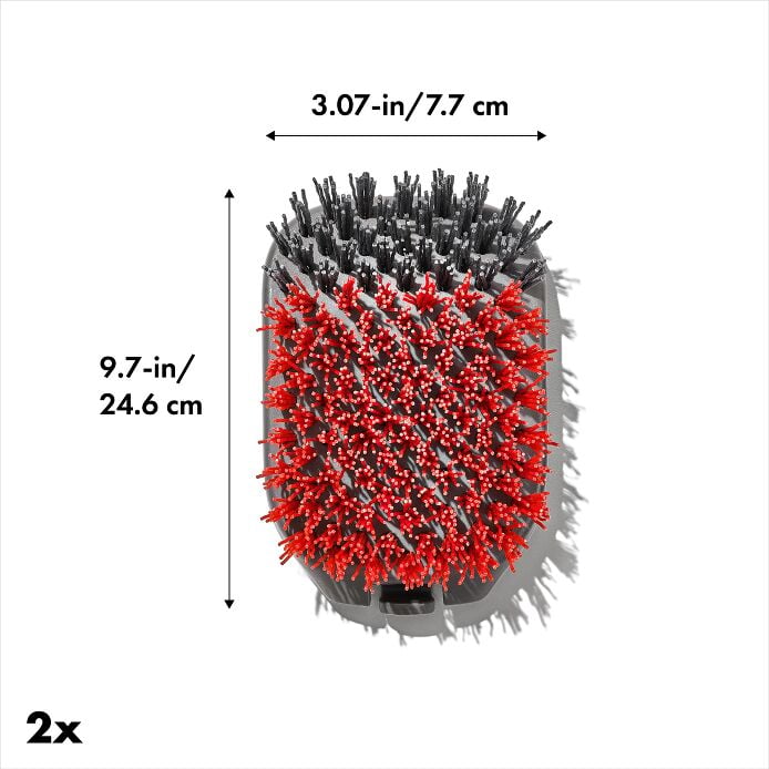 OXO Good Grips Nylon Grill Brush for Cold Cleaning Replacement Heads - Image 2