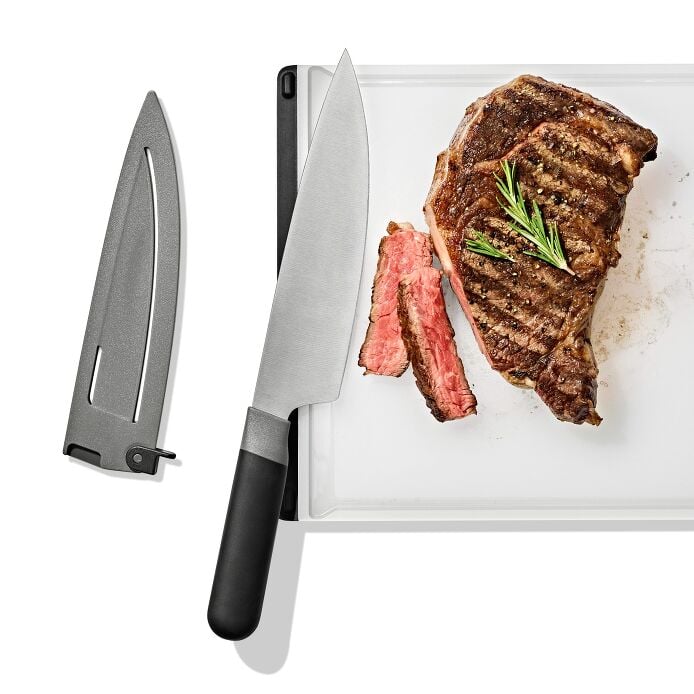 8 in Chefs Knife with Locking Sheath - Image 5