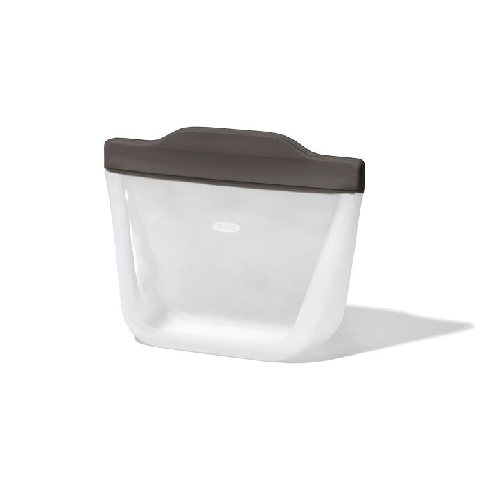 Outdoor Silicone Reusable Stand Up Snack Bag (12 oz) - Image 3