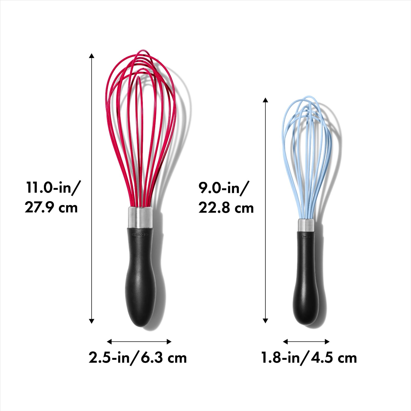 2 Pc Silicone Whisk Set - Image 2