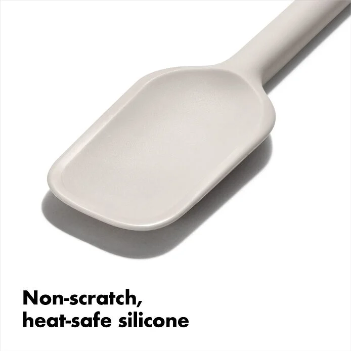 Silicone Spoon Spatula - Oat - Image 3