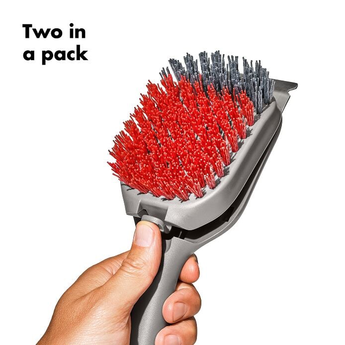 OXO Good Grips Nylon Grill Brush for Cold Cleaning Replacement Heads - Image 6