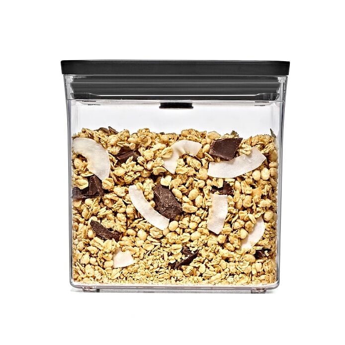 POP Container - Rectangle Short (1.7 Qt/1.6 L) - Matte Black - Image 2
