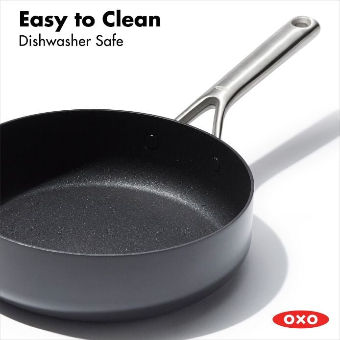 Ceramic Professional Non-Stick 3-Quart Sauté Pan with Lid - Image 8