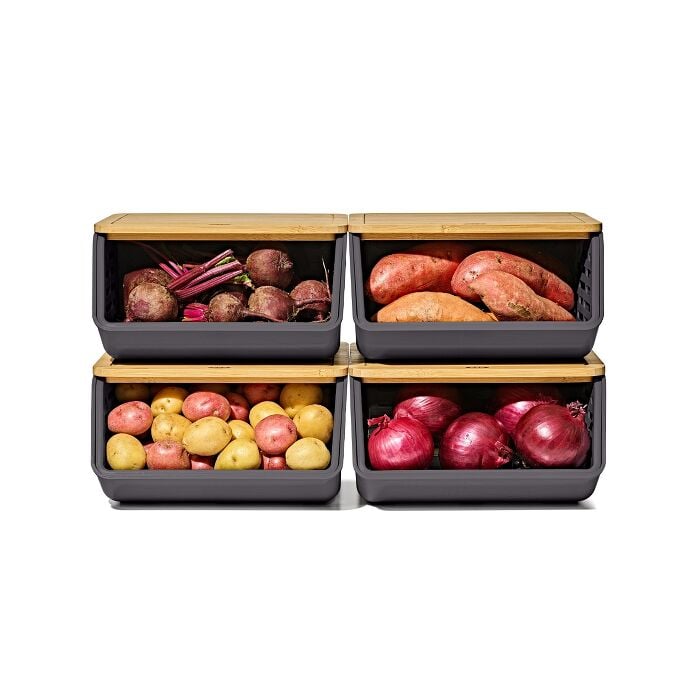 Produce Saver - Root Vegetable Bin with Lid - Image 5