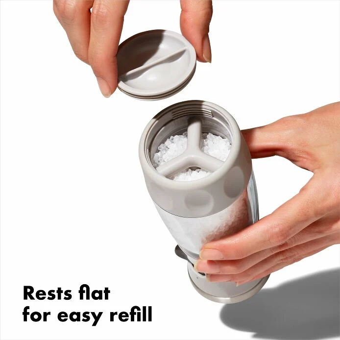 Contoured Mess-Free Salt Grinder - Image 6