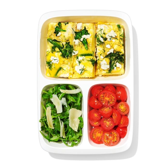 Prep & Go 4.1-Cup Divided Container - Ocean Blue - Image 2