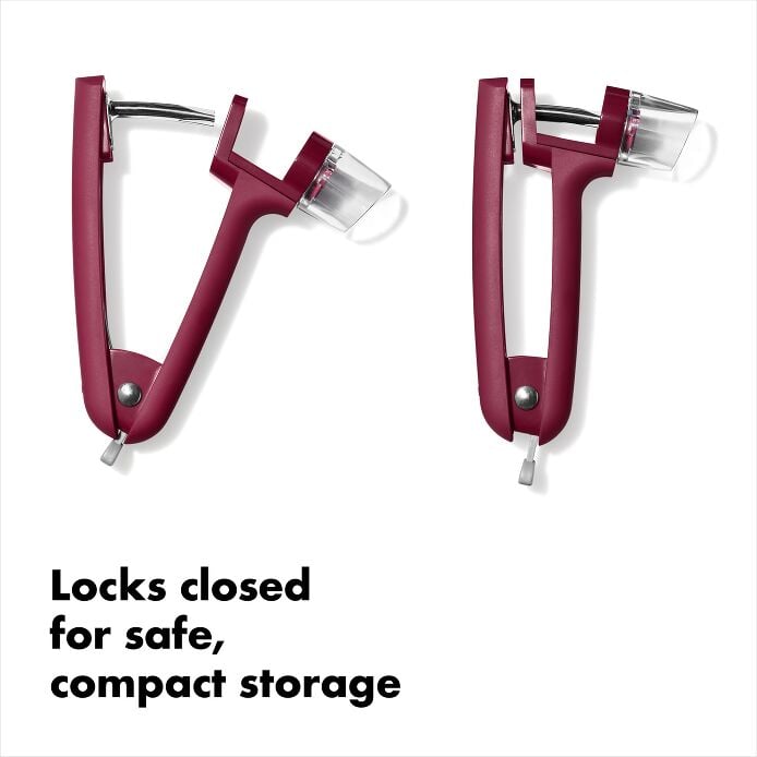 OXO Good Grips Cherry & Olive Pitter - Beet - Image 5