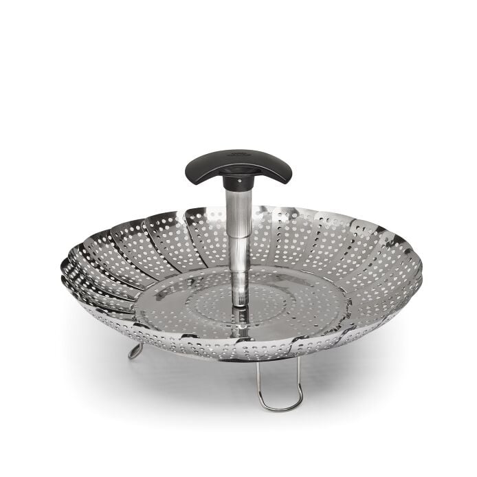 Stainless Steel Steamer with Extendable Handle - Image 6