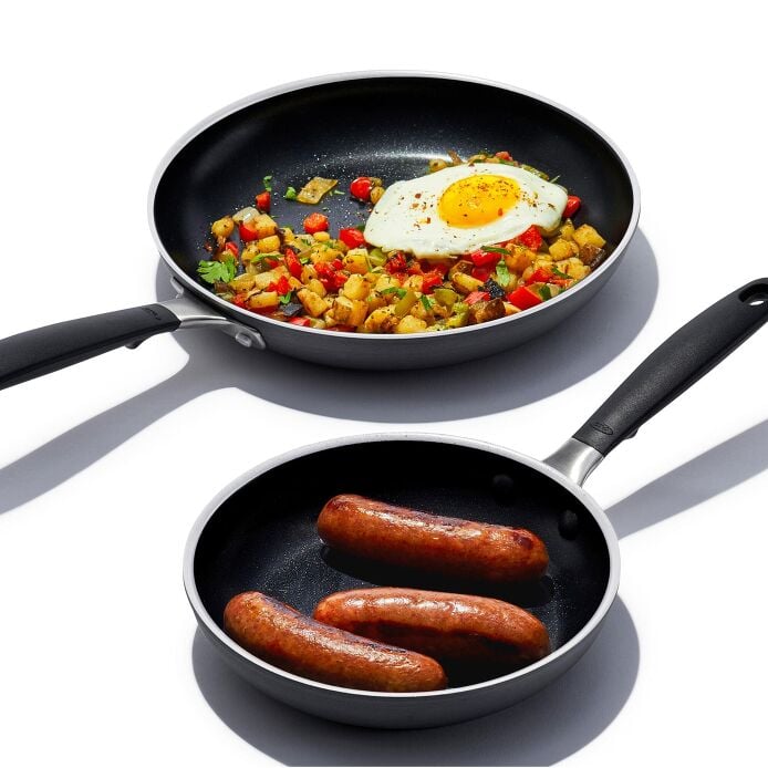 OXO Stainless Steel Everyday 2-Piece Frypan Set - Image 2