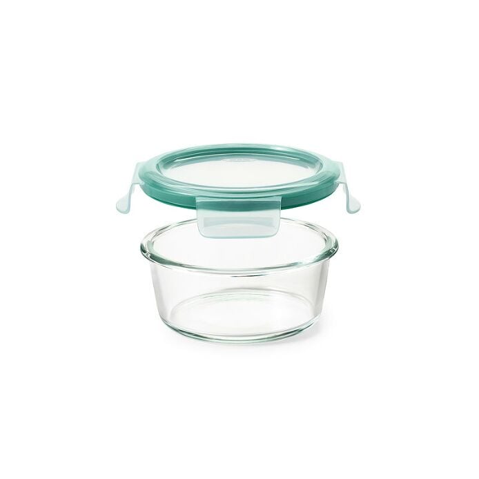 2 Cup Smart Seal Glass Round Container - Image 3
