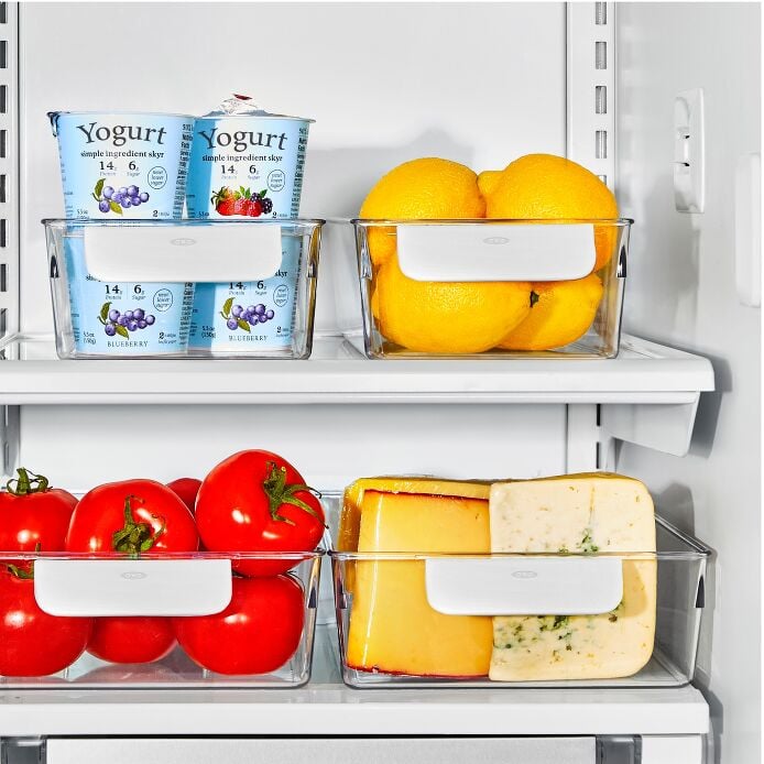 4 Piece Refrigerator Storage Bin Starter Set - Image 7