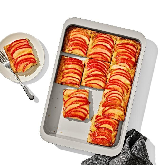Non-Stick Pro Ceramic Coated Metal Bakeware 9” x 13” Cake Pan – Storm Blue - Image 7
