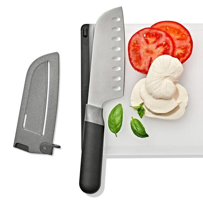 5 in Santoku Knife with Locking Sheath - Image 5