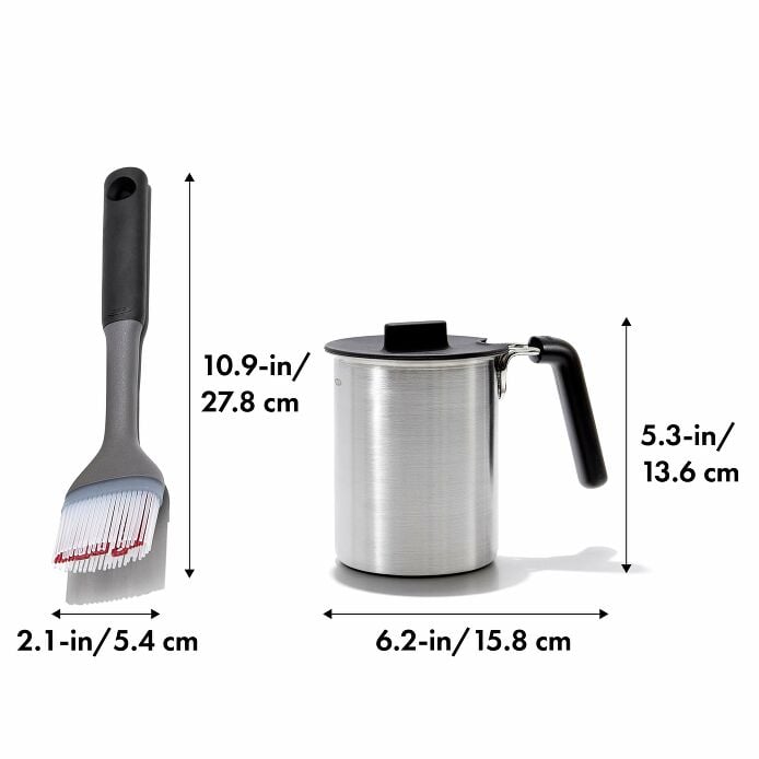 Grilling Basting Pot and Brush Set - Image 7