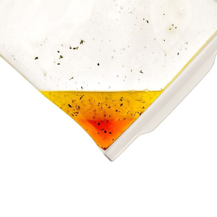 Silicone Reusable Bag - Gallon Bag (128 oz) - Oat - Image 5