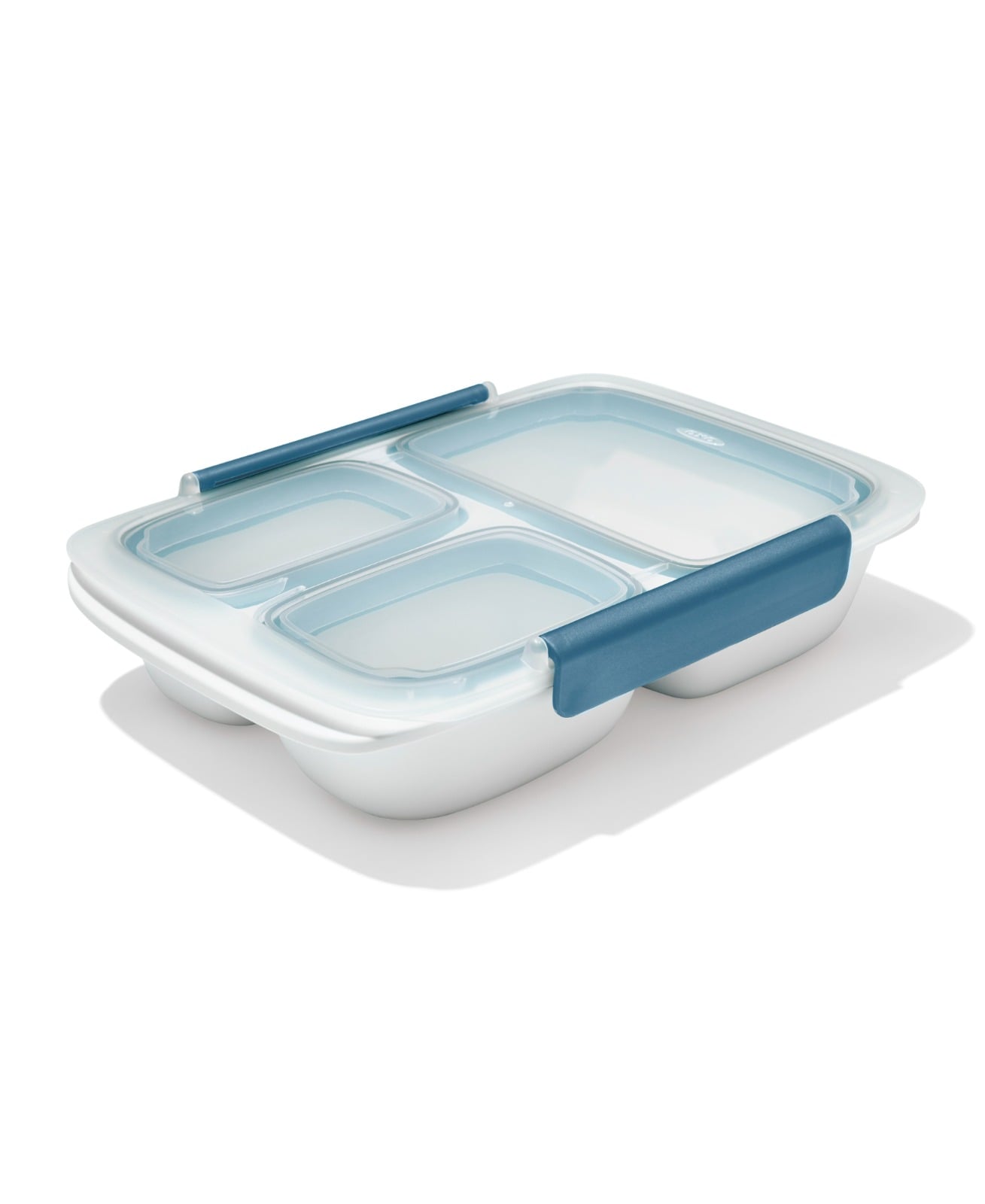 Prep & Go 4.1-Cup Divided Container - Ocean Blue