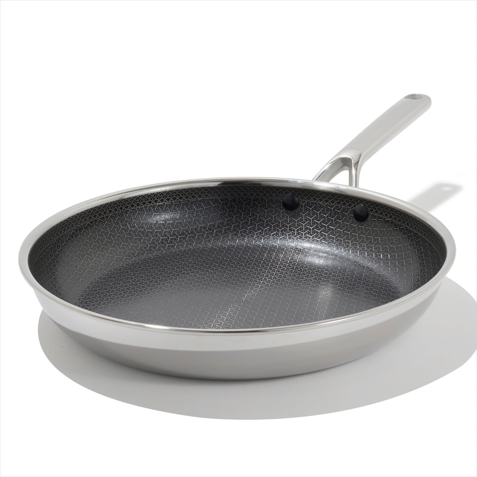 Trident Hybrid Non-Stick Stainless Steel 12 in Fry Pan