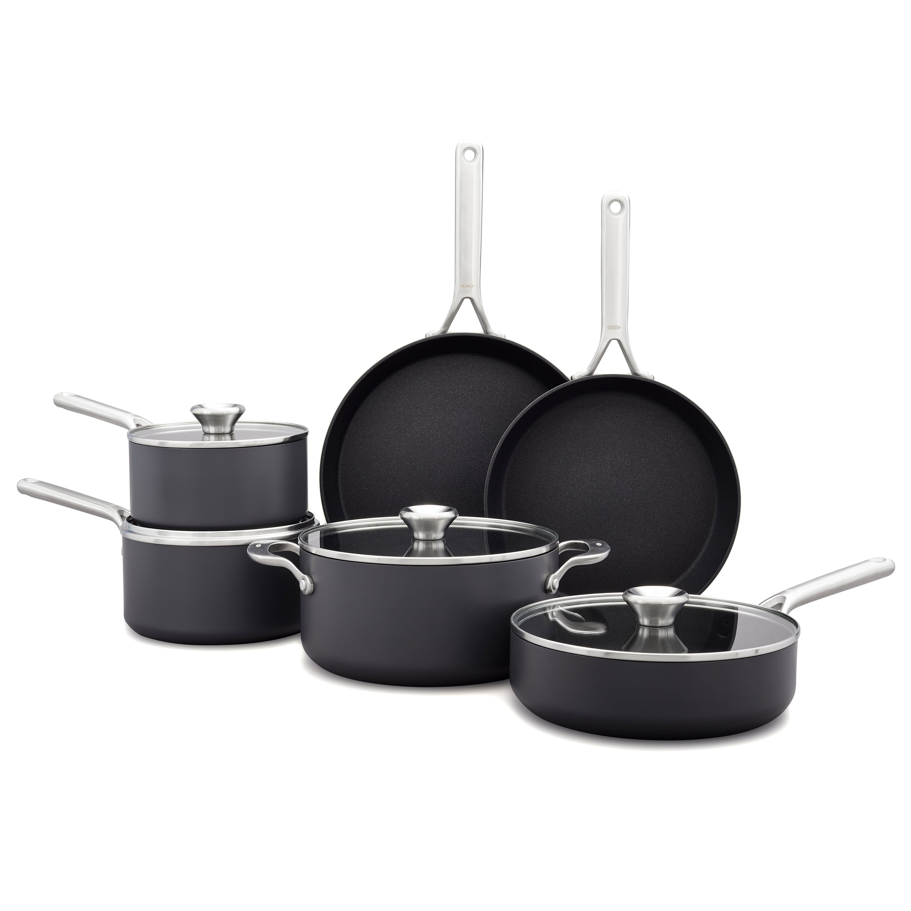 Ceramic Professional Non-Stick 10-Piece Cookware Set