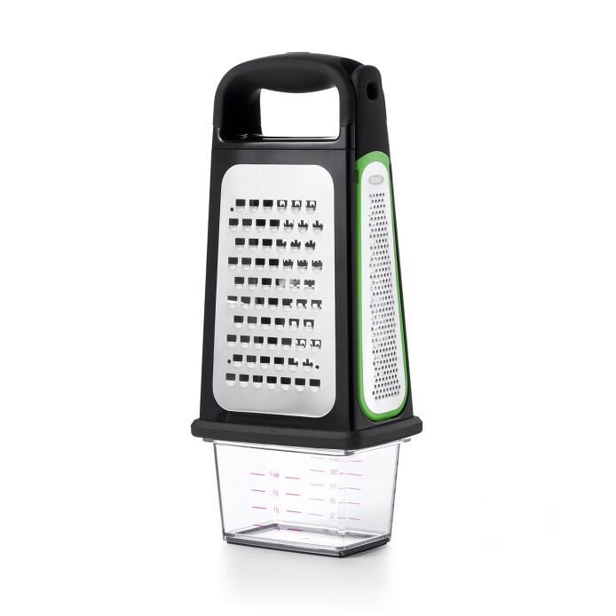Etched Box Grater With Removable Zester - Image 2