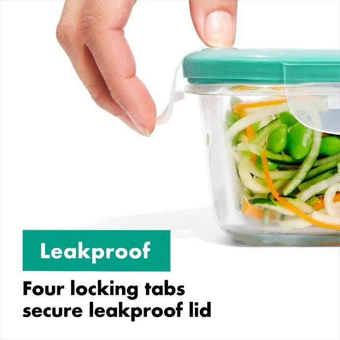 16 Piece Glass Smart Seal Everyday Container Set - Image 4