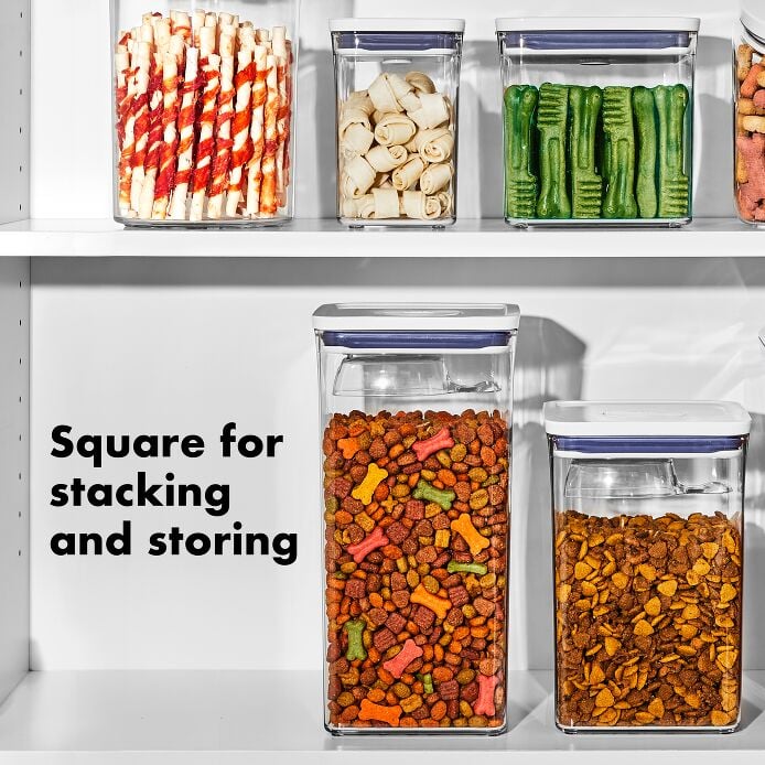 OXO Good Grips Pet POP Container – 4.4 Qt/4.2 L with Scoop - Image 6