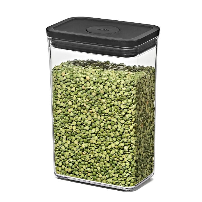 POP Container - Rectangle Medium (2.7 Qt/2.6 L) - Matte Black - Image 2